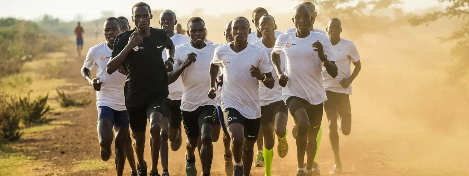 Joshua Cheptegei training